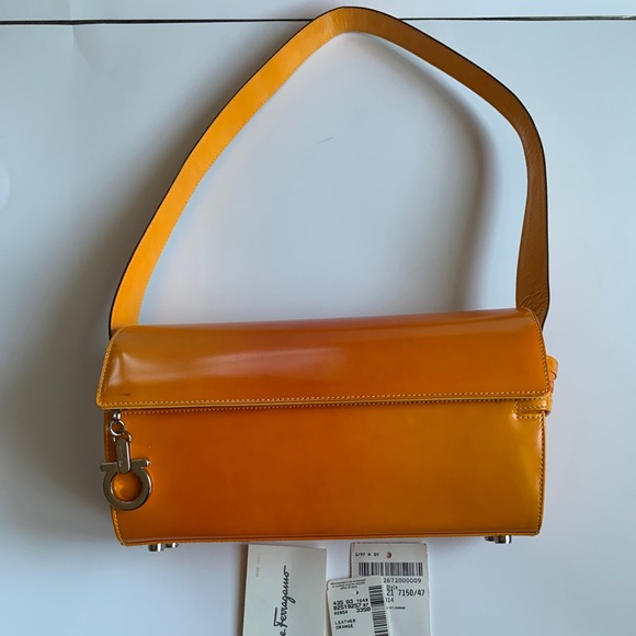 Salvatore Ferragamo Orange Mini Bag - Picture 2 of 16